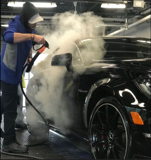 car wash in alexandria steam cleaning